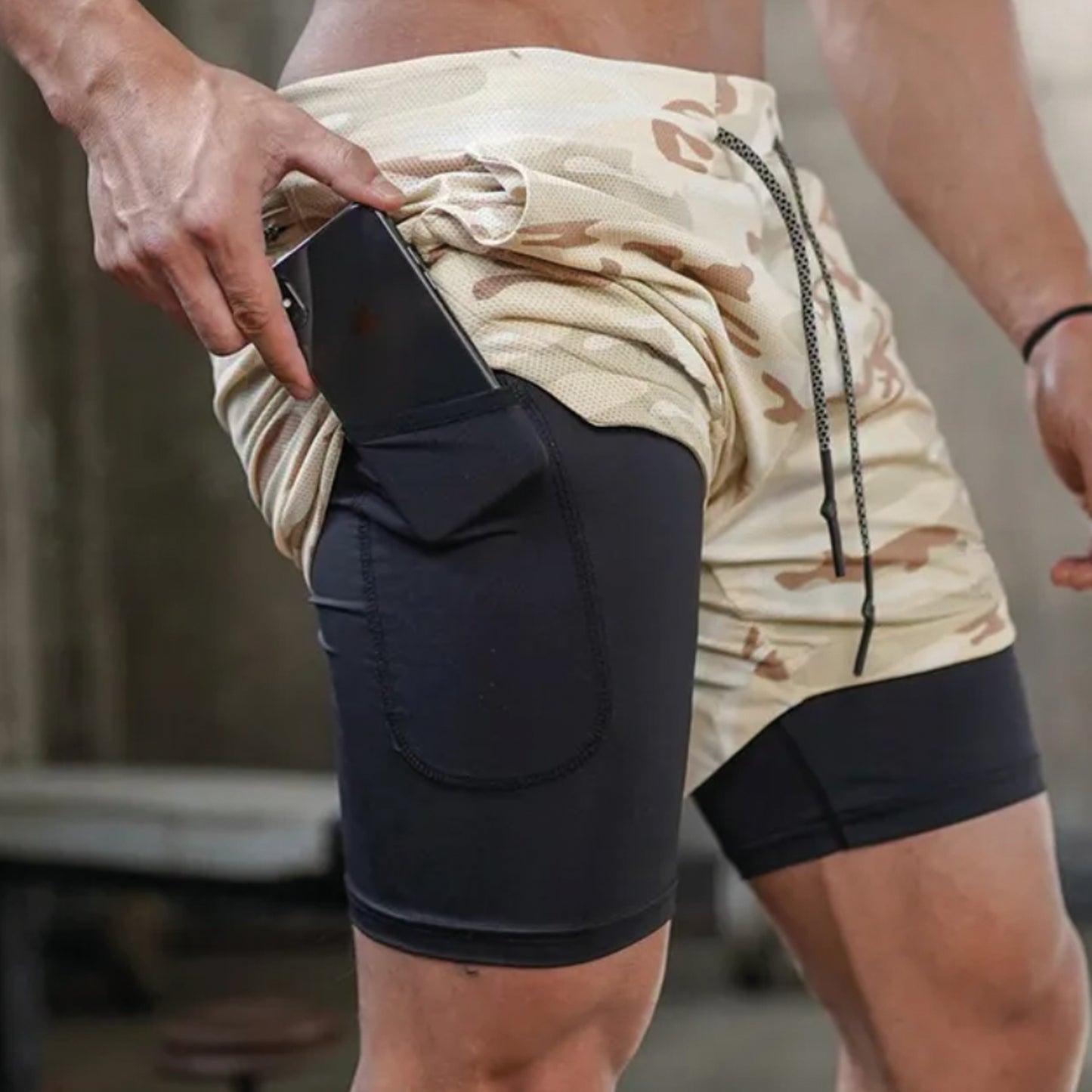 ShortFit™ Sportbroek | Binnenzak | Luchtig