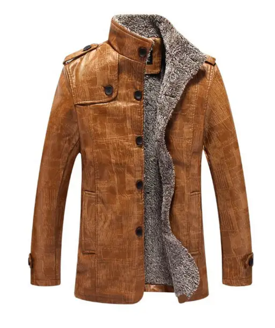 QUINN™ | LEREN WINTERJAS