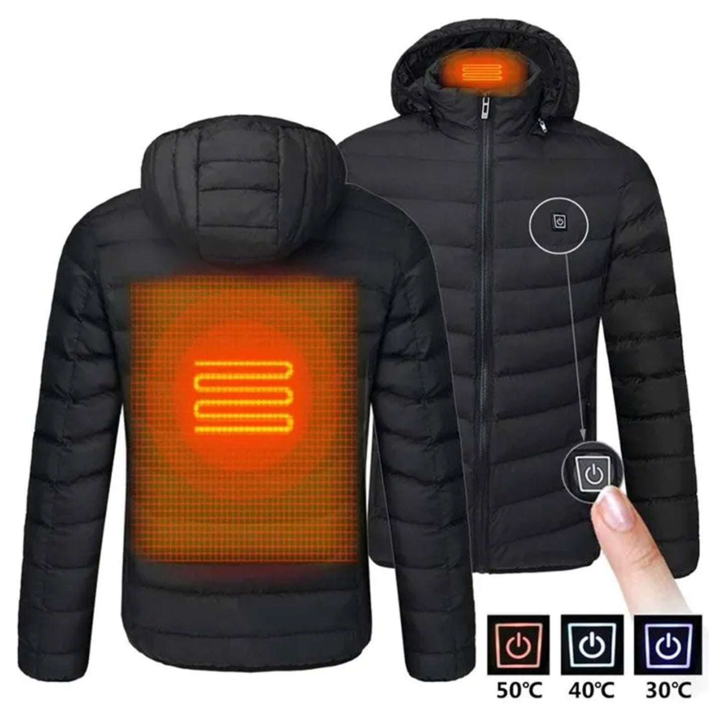 PRAGUE™ | VERWARMDE WINTERJAS