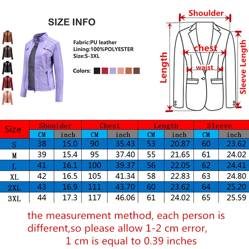 ROSA™ | LEREN JACKET