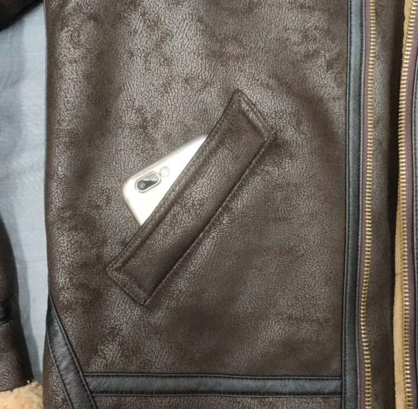 ZENO™ | LEREN WINTERJACKET