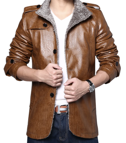 QUINN™ | LEREN WINTERJAS